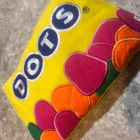 Retro Vintage Dots Candy Pillow - Picture 2 of 5